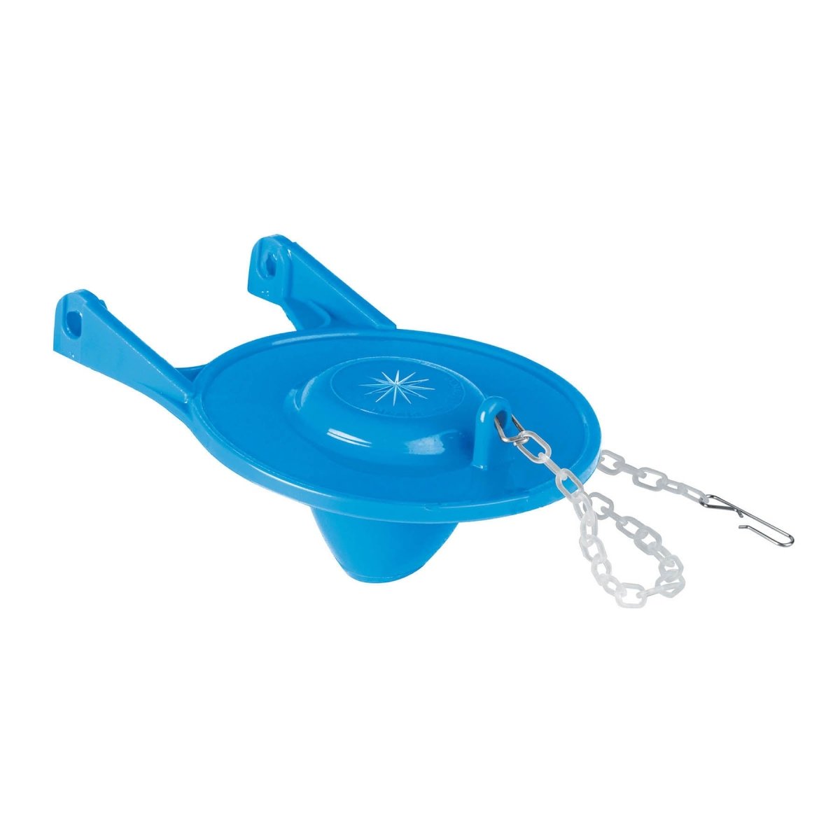SAPO 3" DE PVC,AZUL, C/CADENA ACERO INOX - SUPERMIX