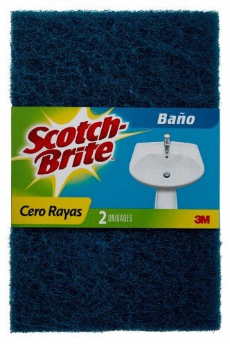 SCOTCH BRITE 3M FIBRA DE BANO 2 PK - SUPERMIX