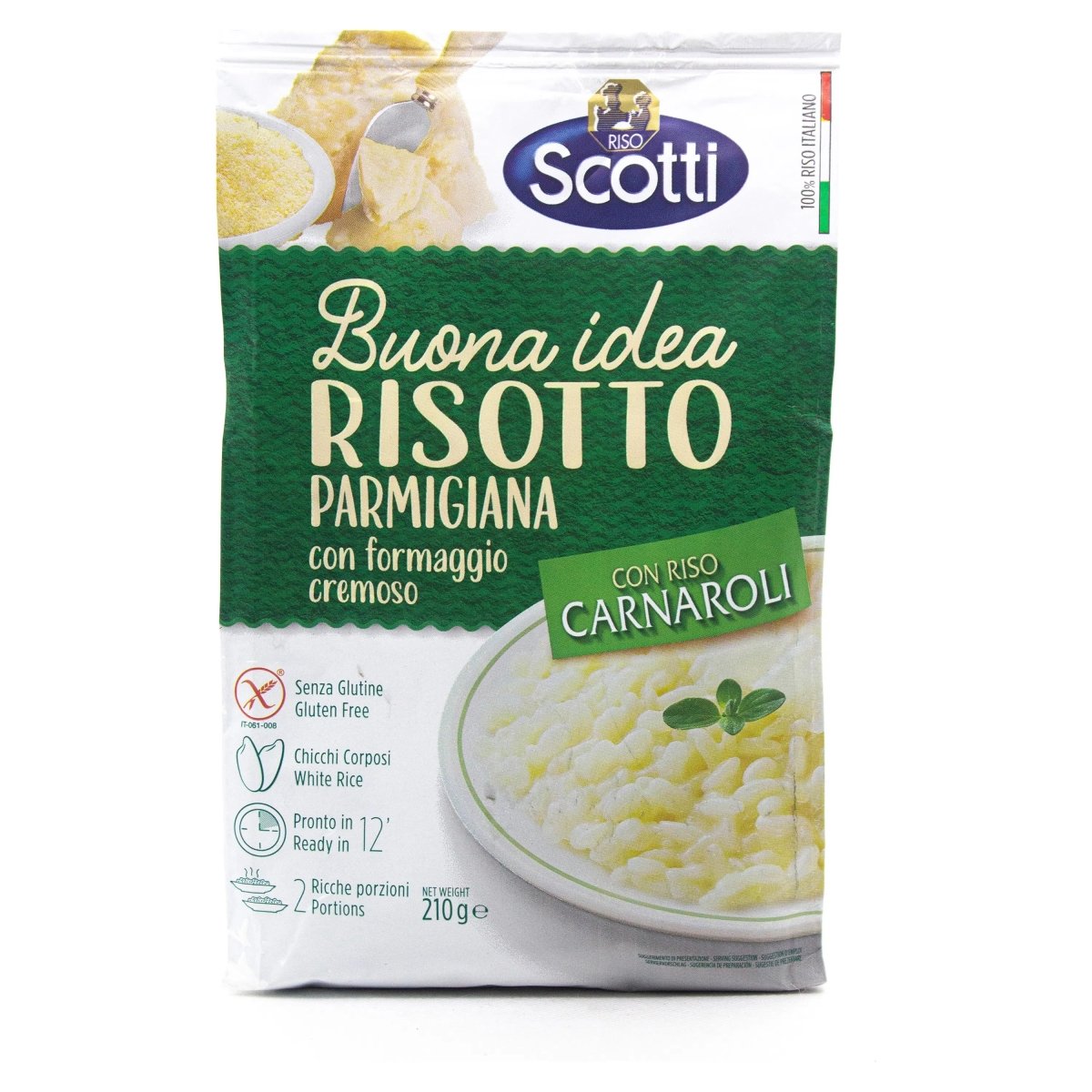 SCOTTI A RISOTTO A LA PARMESANA 210 GR - SUPERMIX