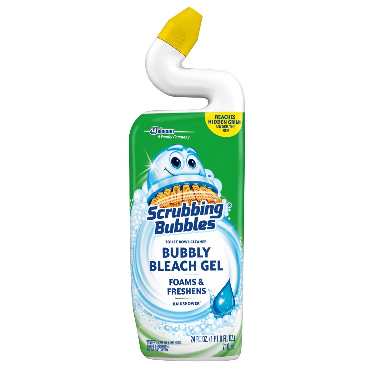 SCRUBBING BUBBLES TOILET BOWL BUBBLY BLEACH GEL RAINSHOWER 24 OZ - SUPERMIX