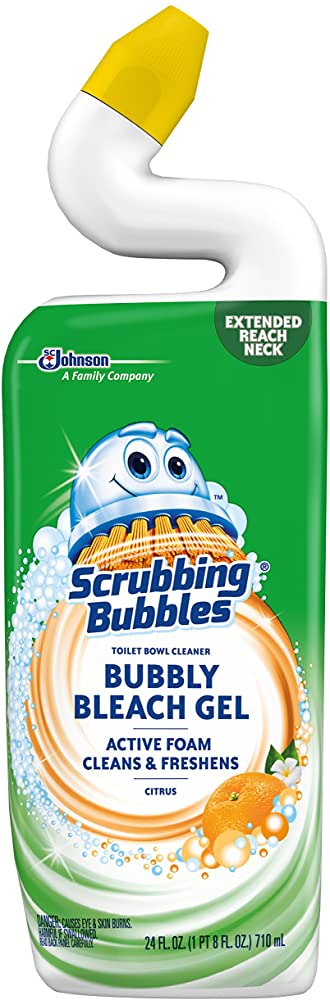 SCRUBBING BUBBLES TOILET BOWL CLEANER BUBBLE BLEACH GEL - CITRUS - SUPERMIX
