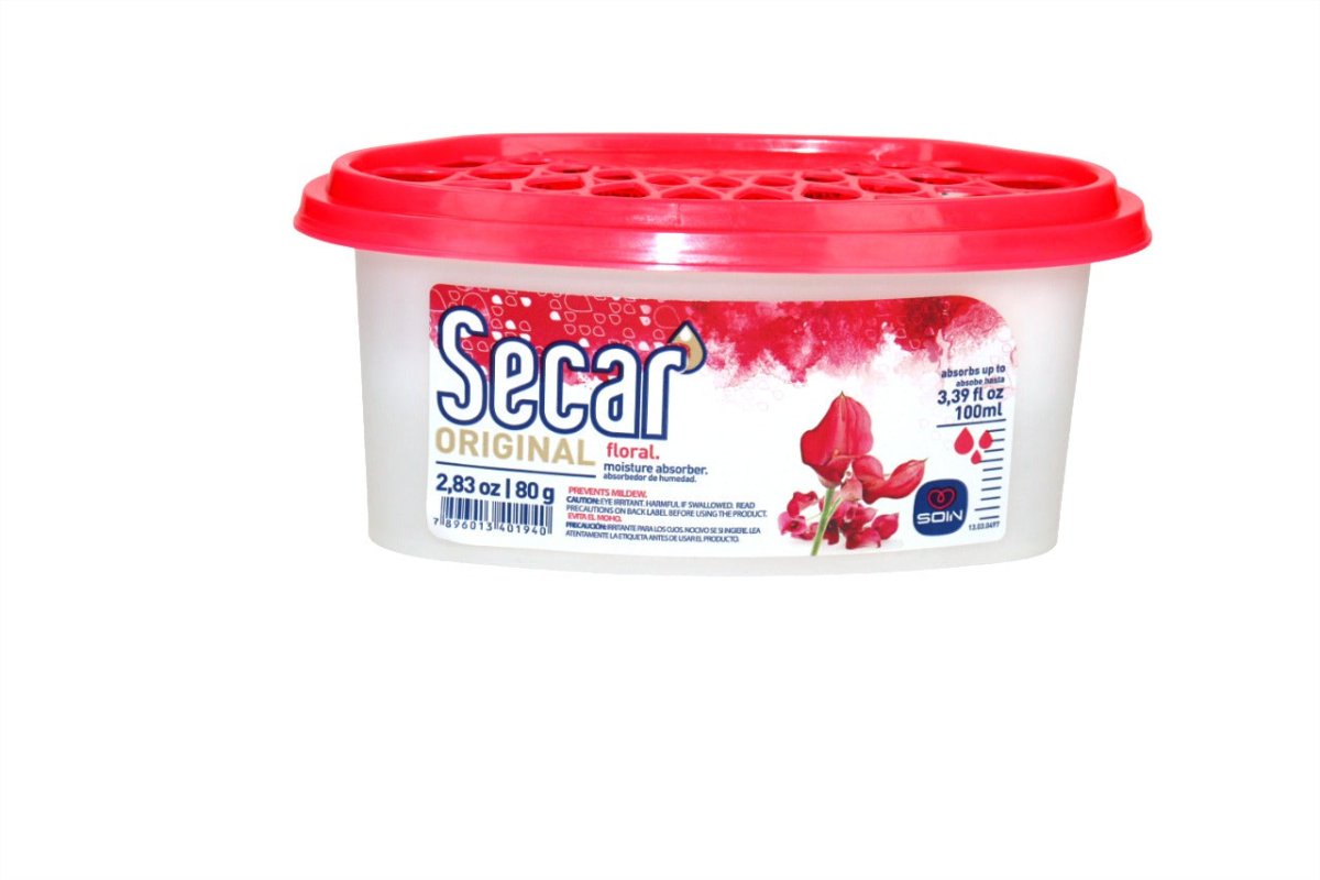 SECAR ANTIHUMEDAD ORIGINAL FLORAL 80 GRS - SUPERMIX