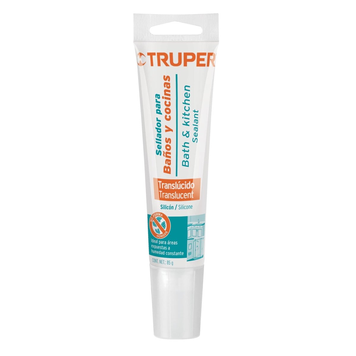 SELLADOR P/BANOS Y COCINA SIL - 85BCT TRUPER - SUPERMIX