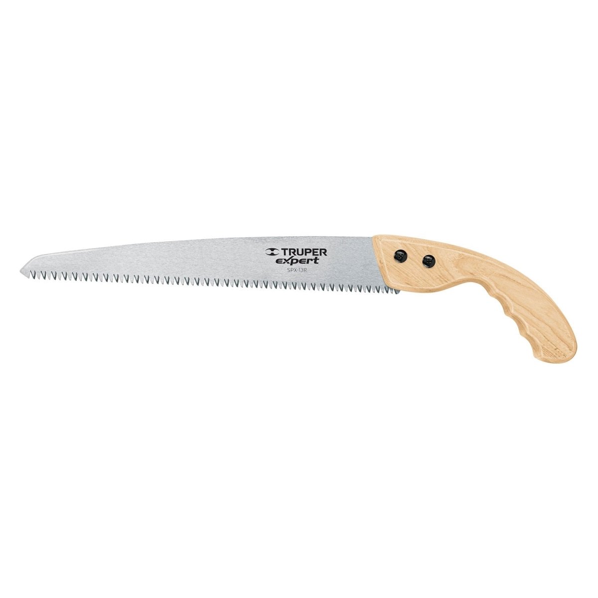 SERRUCHO DE PODA 13" HOJA RECTA MANGO DE MADERA TRUPER EXPERT - SUPERMIX
