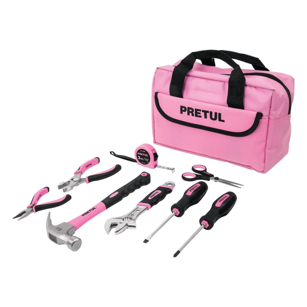 SET DE HERRAMIENTAS 8 PZAS PARA DAMAS PRETUL - SUPERMIX