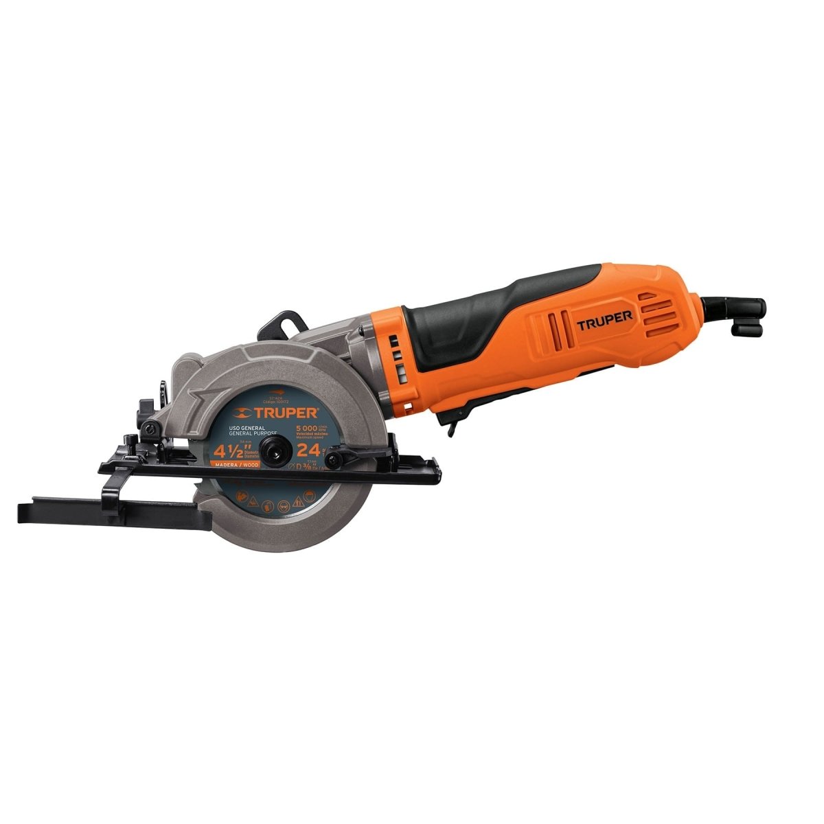 SIERRA CIRCULAR 4 - 1/2",750W COMPACTA TRUPER - SUPERMIX