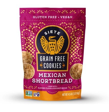 SIETE COOKIE MEXICAN SHORTBREAD 4.5 OZ - SUPERMIX