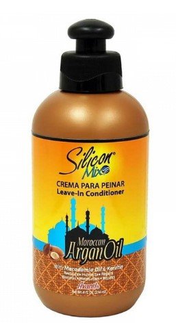 SILICON LEAVE - IN MOROCCAM ARGAN OIL 8 OZ - SUPERMIX