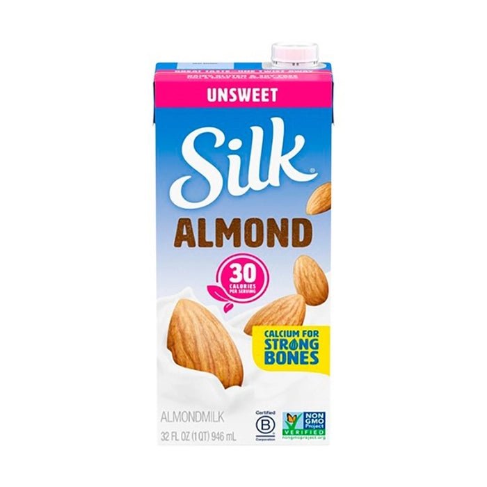 SILK LECHE ALMENDRA S/AZUCAR 30 CALORIA 32 OZ - SUPERMIX