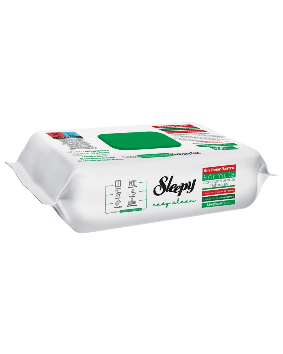 SLEEPY PAÑITOS HUMEDOS EASY CLEAN 100 PZS - SUPERMIX