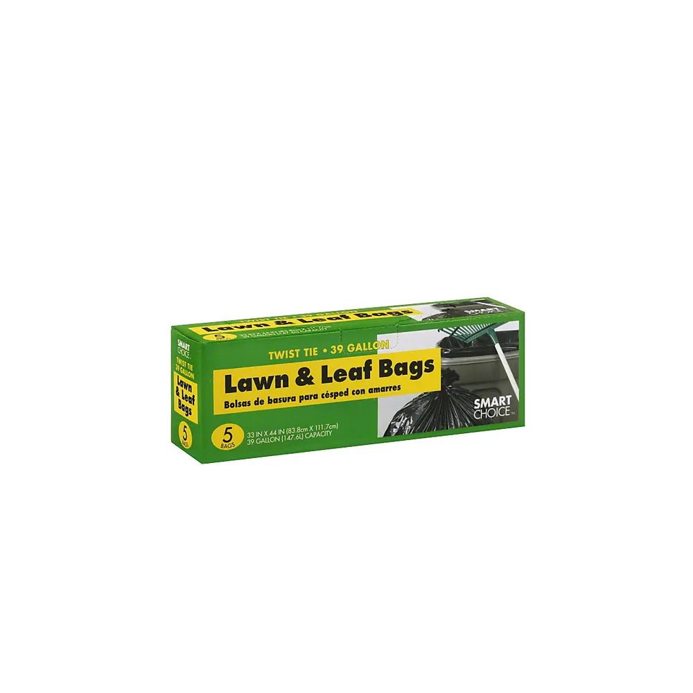 SMART CHOICE 39 GALLON LAWN & LEAF BAG 5 Unidad - SUPERMIX