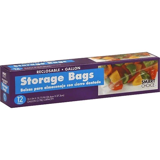 SMART CHOICE RECLOSABLE GALLON 12 Unidad - SUPERMIX