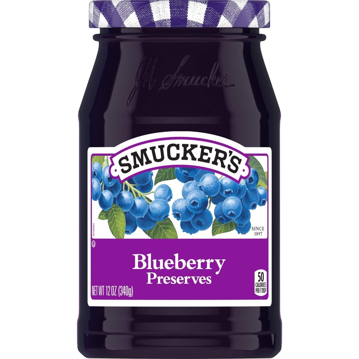 SMUCKERS MERMELADA BLUEBERRY PRESERVE 12 OZ - SUPERMIX