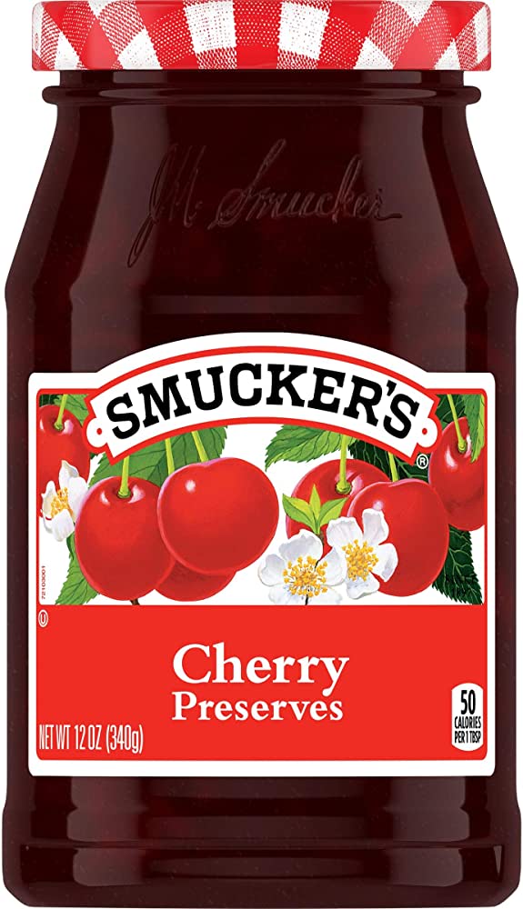 SMUCKERS MERMELADA CHERRY PRESERVES 12 OZ - SUPERMIX