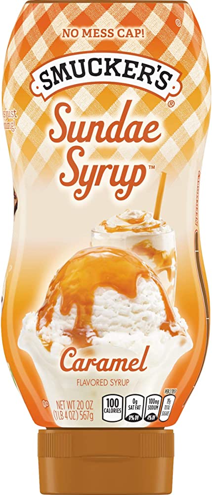 SMUCKERS SYRUP CARAMEL/SUN 20 OZ - SUPERMIX
