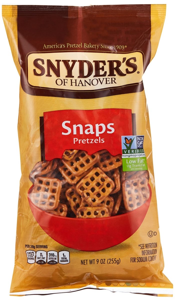SNYDER´S OF HANOVER SNAPS 9 OZ - SUPERMIX