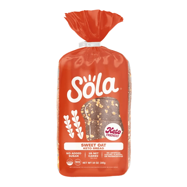 SOLA SWEET OAT BREAD 14 OZ - SUPERMIX