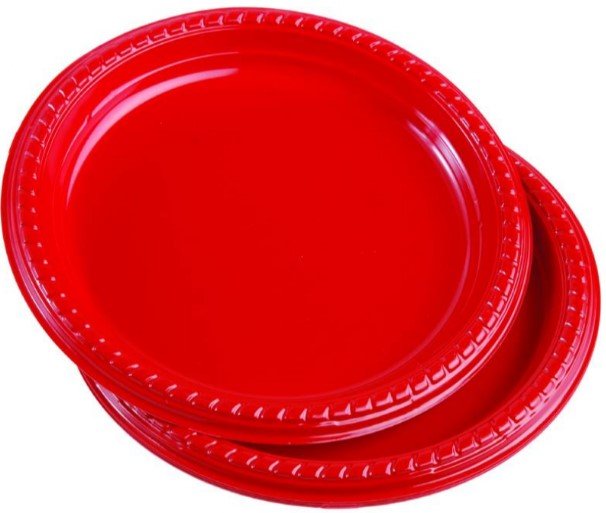 SOLO PLATOS CARNAVAL  7 ROJO - SUPERMIX