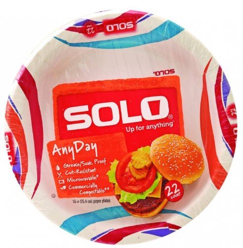 SOLO PLATOS DE PAPEL DECORADO HD 10 - SUPERMIX