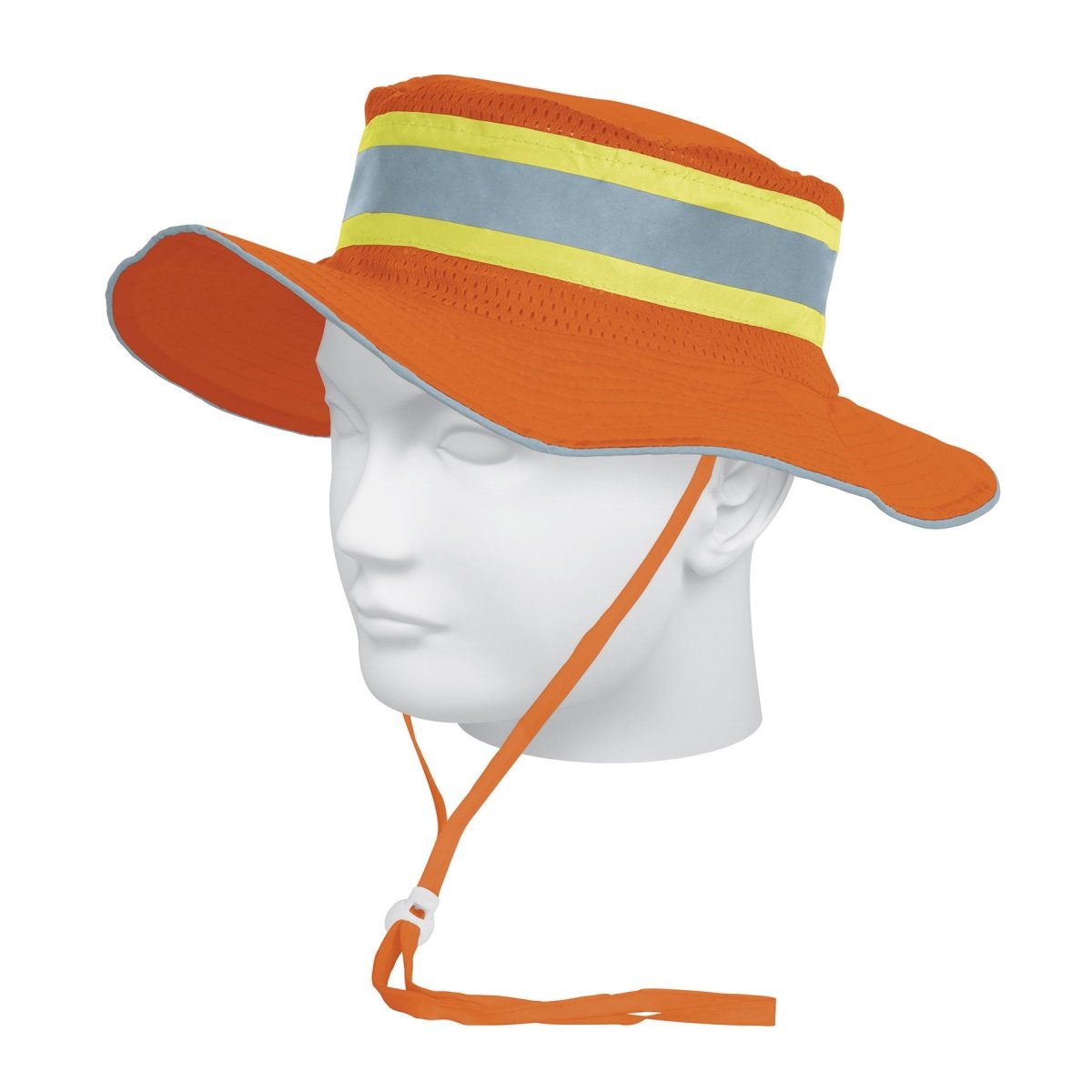 SOMBRERO DE ALTA VISIBILIDAD CON REFLEJANTE VERDE TRUPER - SUPERMIX