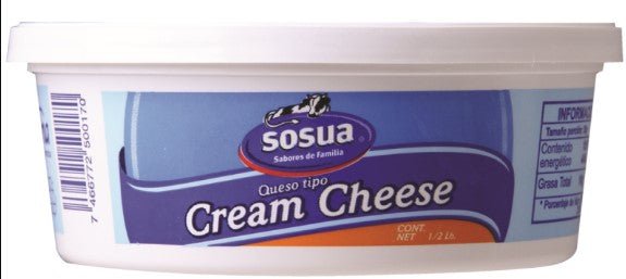 SOSUA CREAM CHEESE 0.5 LB - SUPERMIX