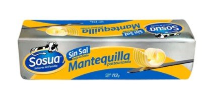SOSUA MANTEQUILLA BARRA S/SAL 1/4 - SUPERMIX
