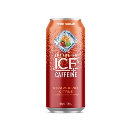 SPARKLING ICE AGUA CON GAS + CAFEINA STRAWBERRY CITRUS 16 OZ - SUPERMIX