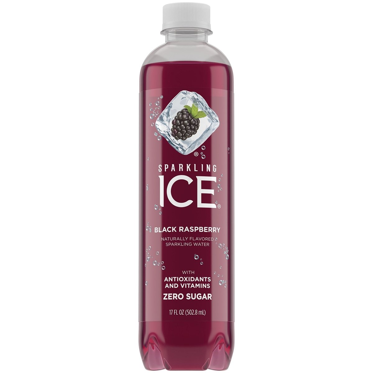 SPARKLING ICE AGUA SABOR BLACK RASPBERRY 17 OZ - SUPERMIX