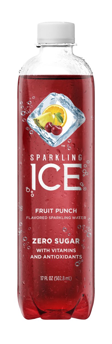 SPARKLING ICE AGUA SABOR FRUIT PUNCH 17 OZ - SUPERMIX