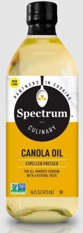 SPCTRM CANOLA OIL OG2 REFINED 16 FZ - SUPERMIX