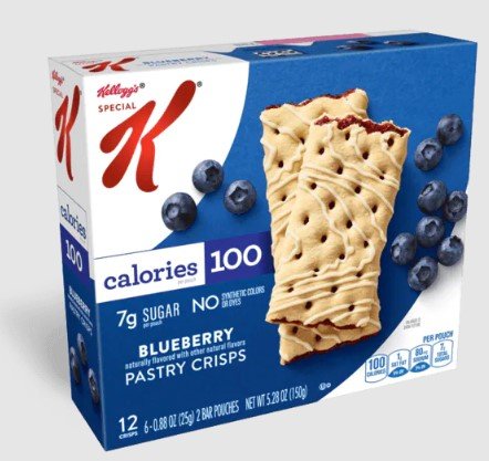 SPECIAL K CRISP BLUEBERRY CINN BAR 5.28OZ - SUPERMIX