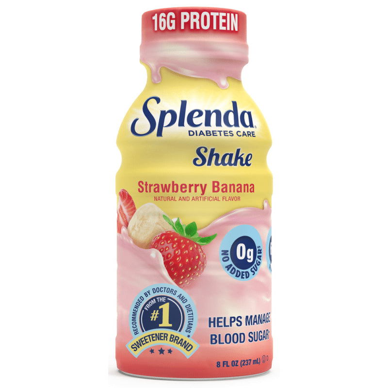 SPLENDA SUPLEMENTO FRESA BANANA 8 OZ - SUPERMIX