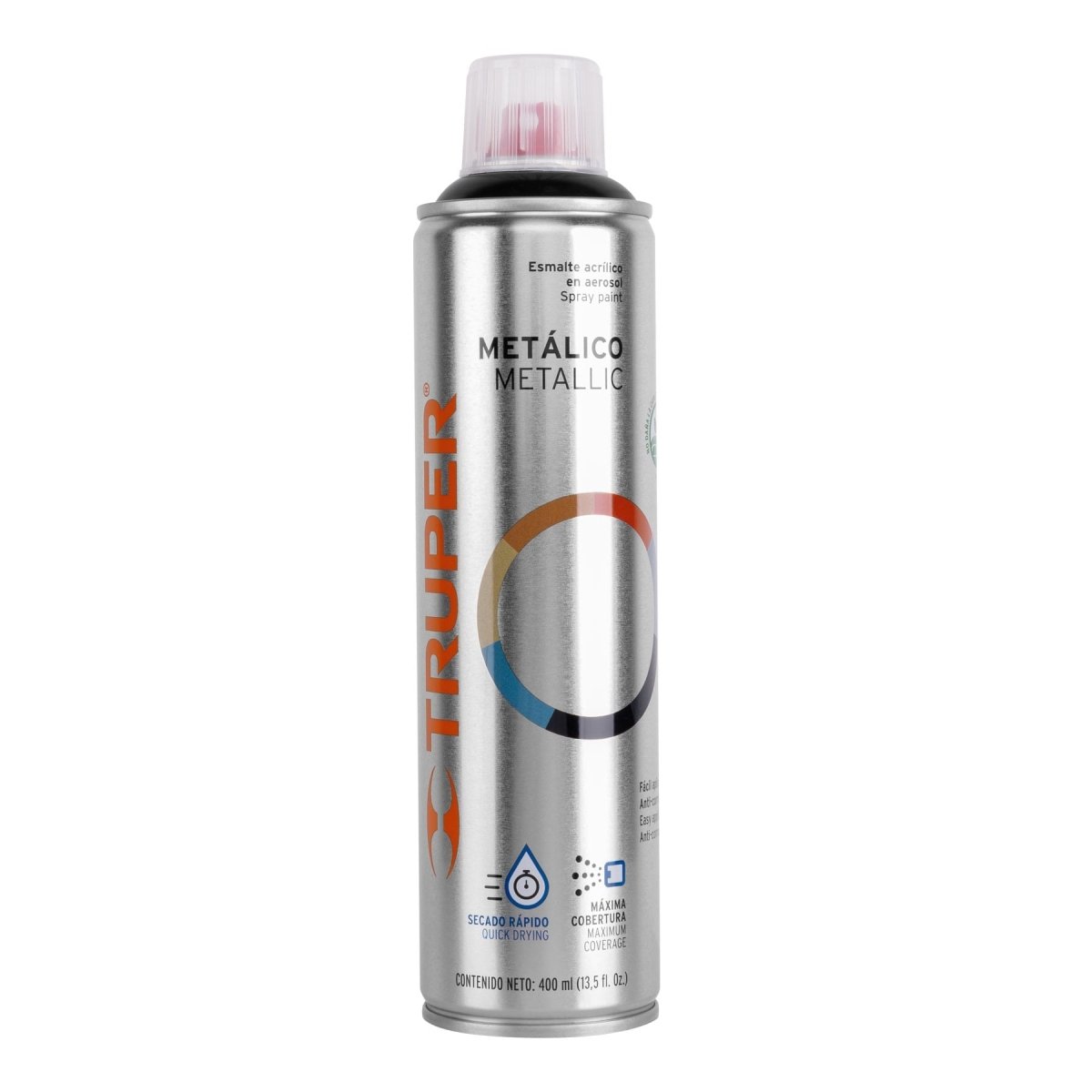 SPRAY NEGRO METALICO TRUPER - SUPERMIX