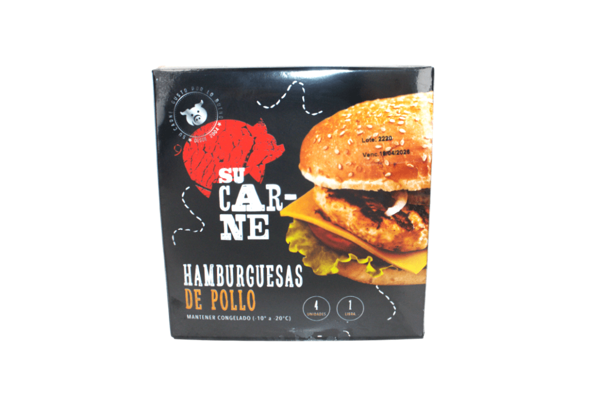 SU CARNE HAMBURGUESA DE POLLO - SUPERMIX