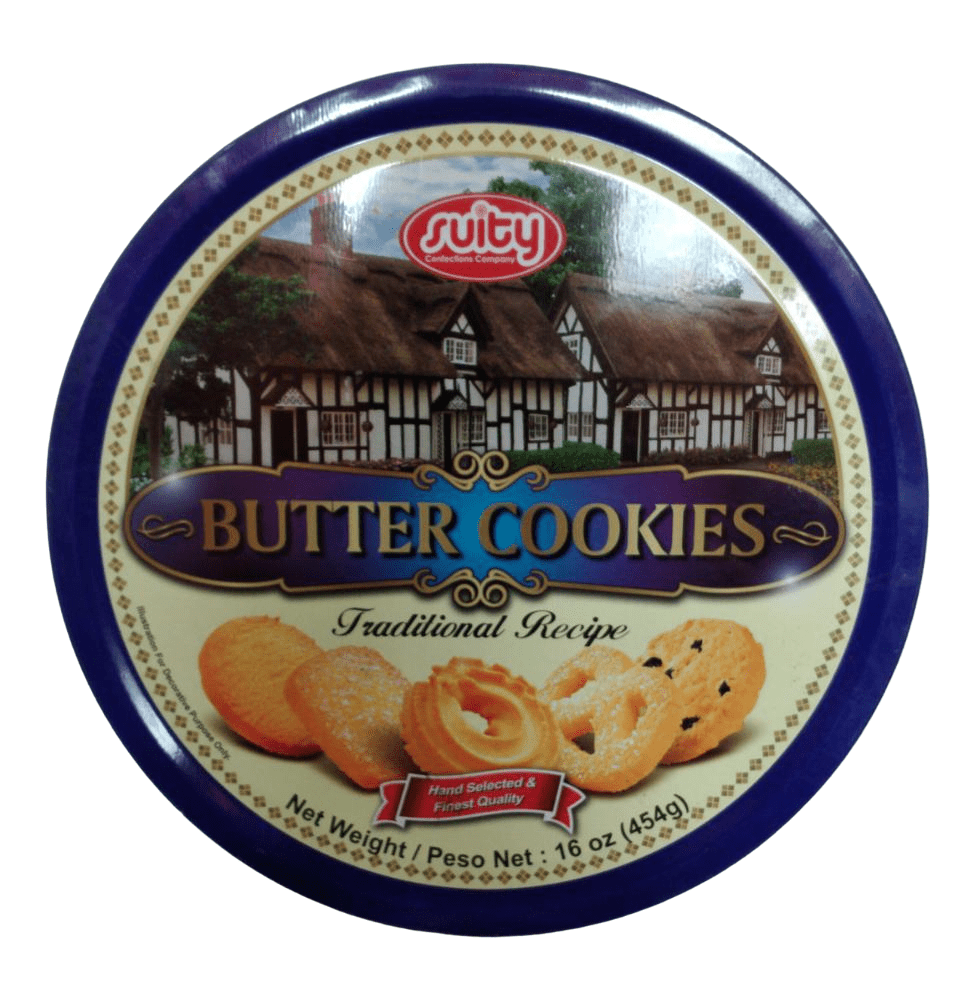 SUITY BUTTER COOKIES 16 OZ - SUPERMIX