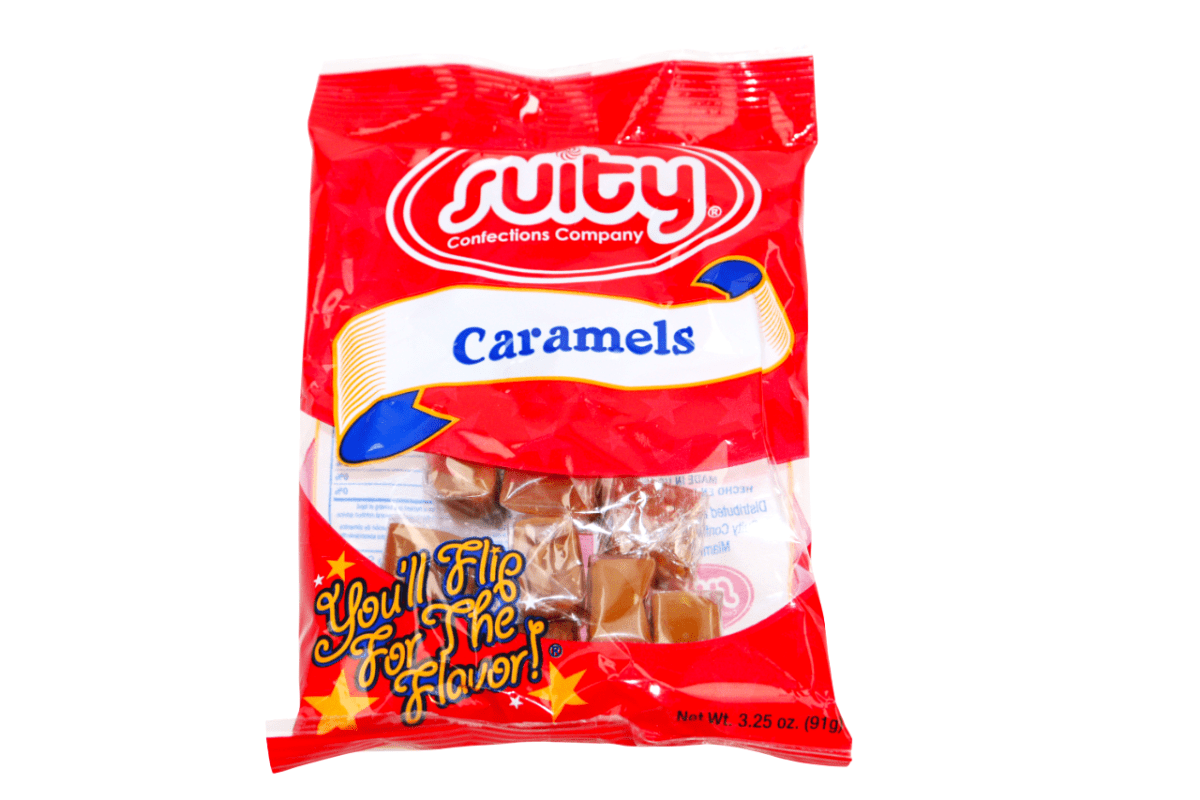 SUITY CARAMELS TBS 22 OZ - SUPERMIX