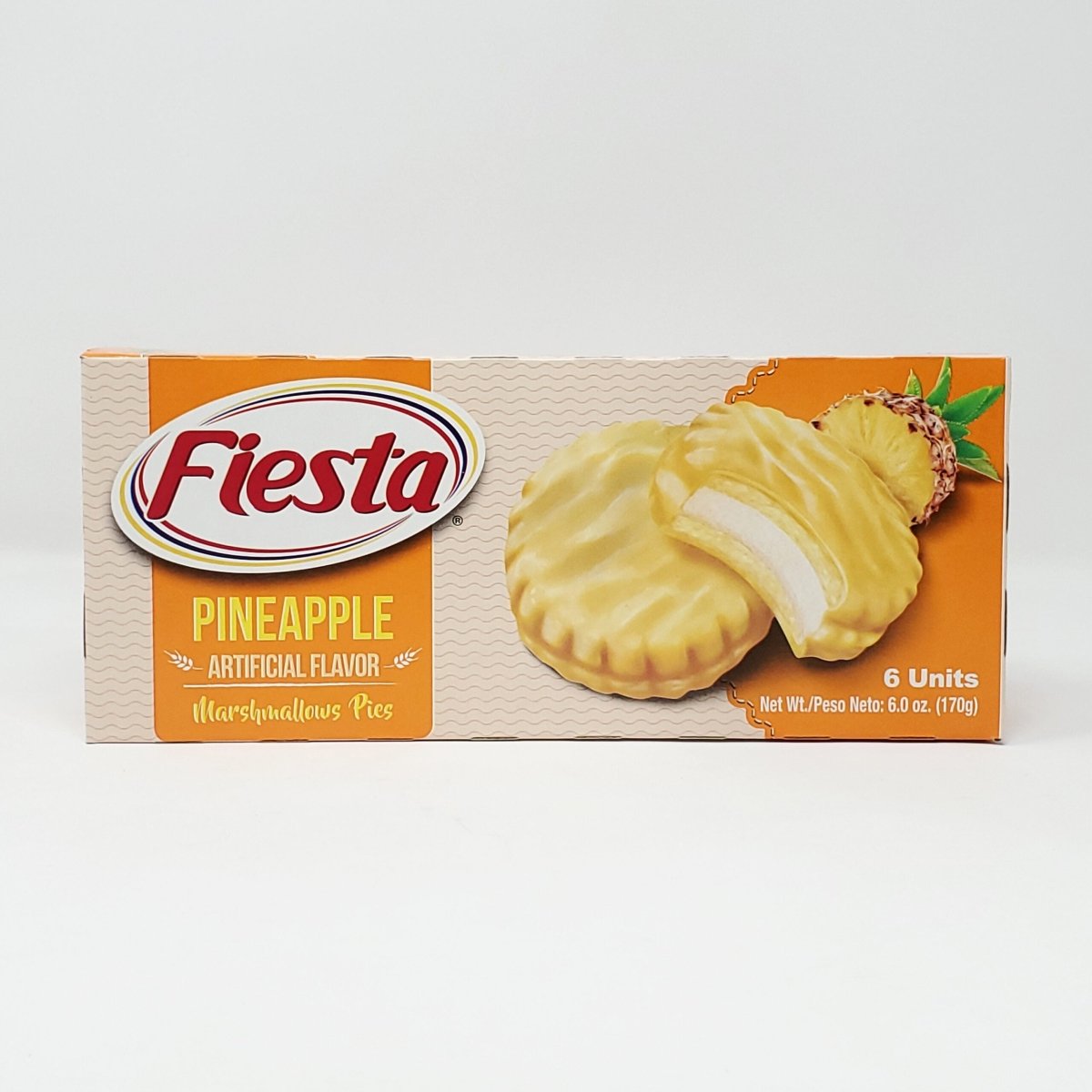 SUITY PINEAPPLE MARSHMALLOW PIES 6 OZ - SUPERMIX