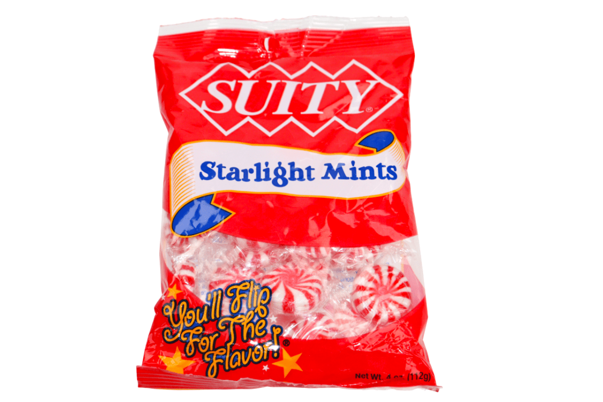SUITY STARLIGHT MINTS 4 OZ - SUPERMIX