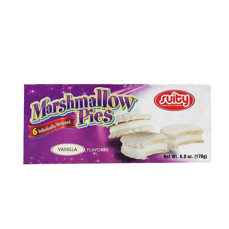 SUITY VANILLA MARSHMALLOW PIES 6 OZ - SUPERMIX