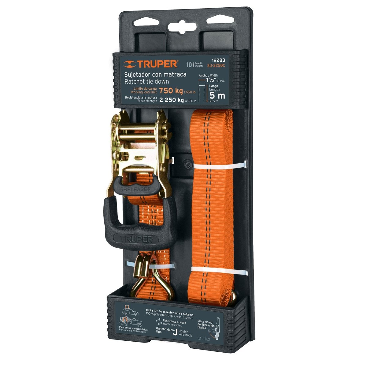 SUJETADOR SU - 3000C KGS C/M TRUPER - SUPERMIX