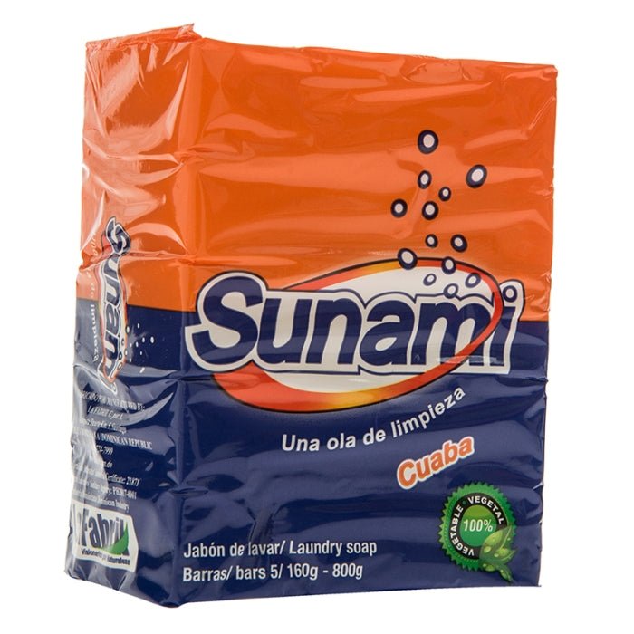 SUNAMI JABON PARA LAVAR REGULAR 5 Unidad - SUPERMIX