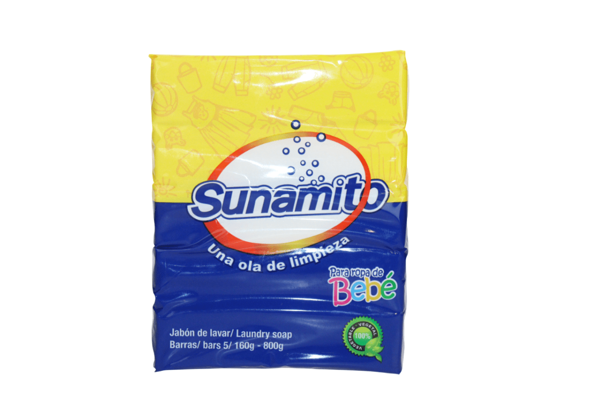 SUNAMITO JABON P/ ROPA DE BEBE 160 GRS - SUPERMIX