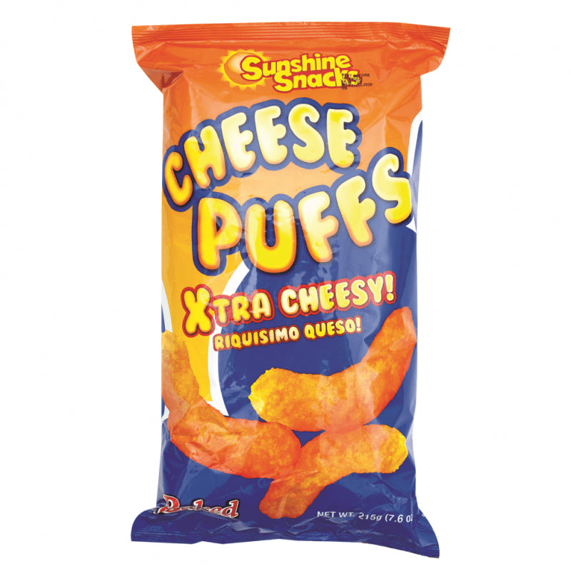 SUNSHINE SNACKS CHEESE PUFFS 85 GRS - SUPERMIX
