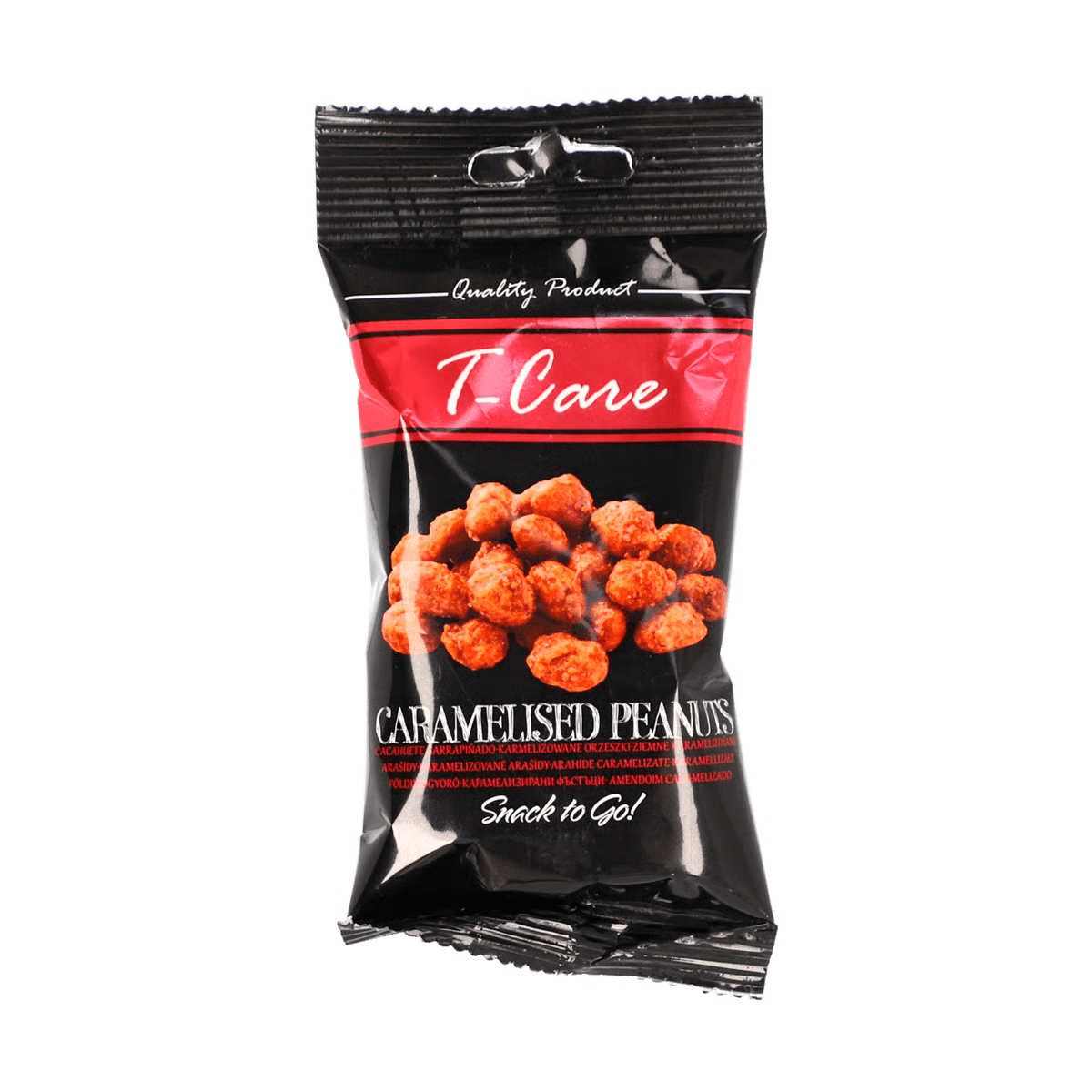 T - CARE CACAHUETE CARRAPIÑADO 45G - SUPERMIX