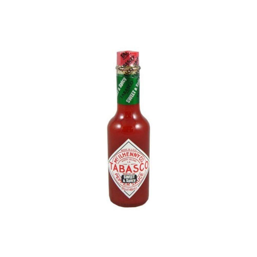 TABASCO SWEET AND SPICY SAUCE 5 OZ - SUPERMIX