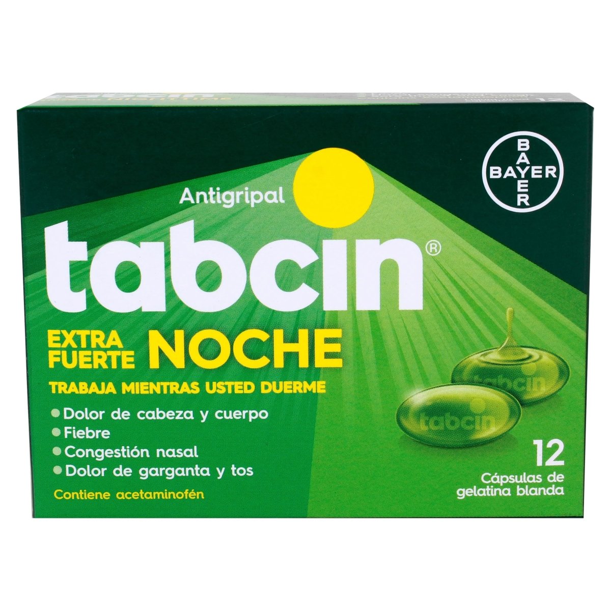 TABCIN NOCHE LIQUI GEL X 12 CAPS - SUPERMIX
