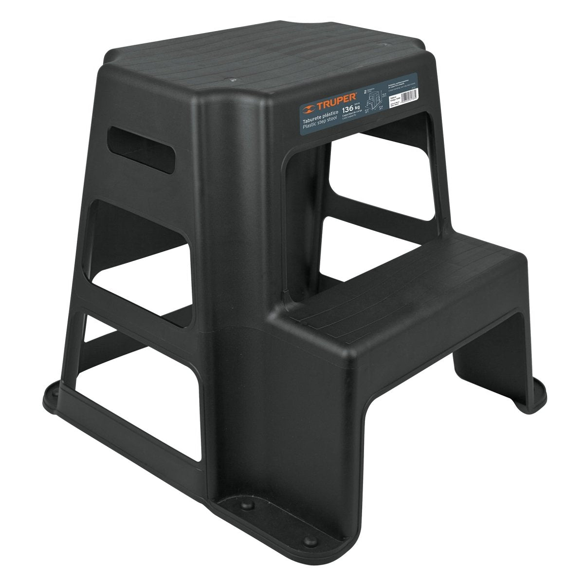 TABURETE DE 2 ESCALONES TRUPER - SUPERMIX