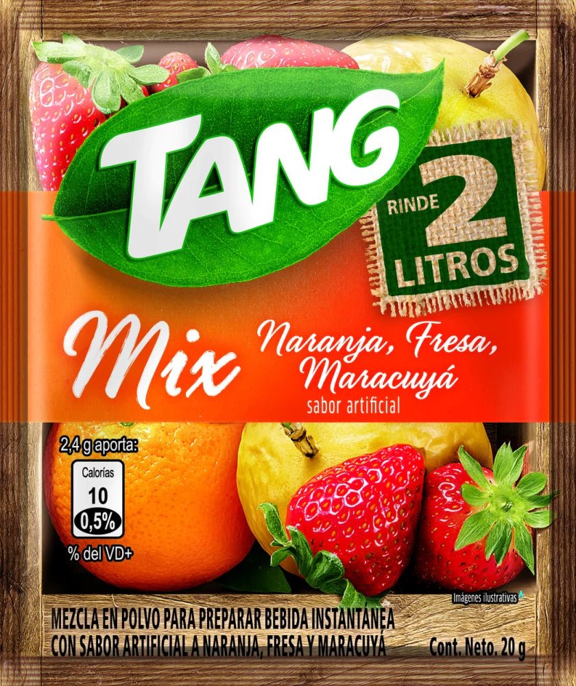 TANG MIX NARANJA FRESA MARACUYA 13 GRS - SUPERMIX