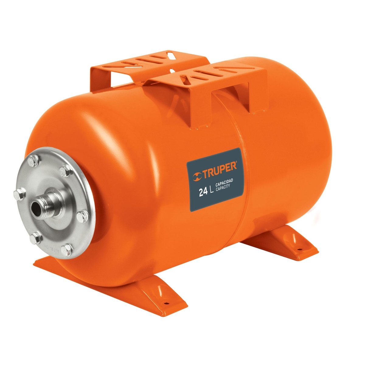 TANQUE PARA BOMBA HIDRONEUMATICA 1/2 HP DE 24LTS TRUPER - SUPERMIX