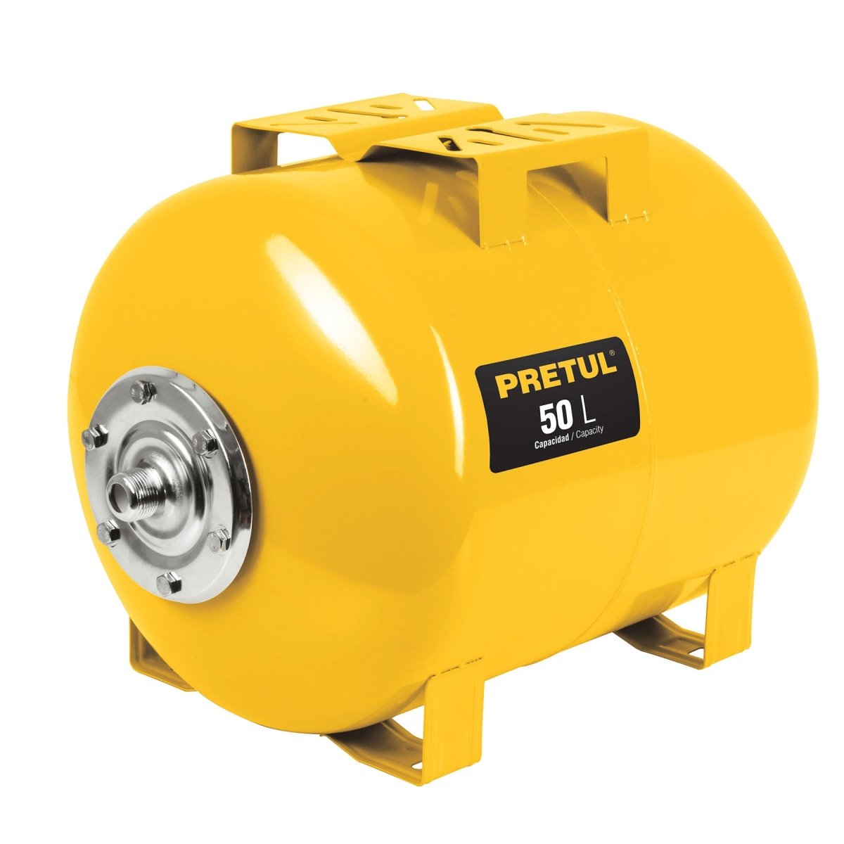 TANQUE PARA BOMBA HIDRONEUMATICA 1/2 HP DE 50LTS PRETUL - SUPERMIX